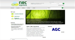 Desktop Screenshot of nrcengenharia.com